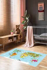 Homier Punto Quality Washable Non-Slip Base Carpet Children's Room H-CK-10195A
