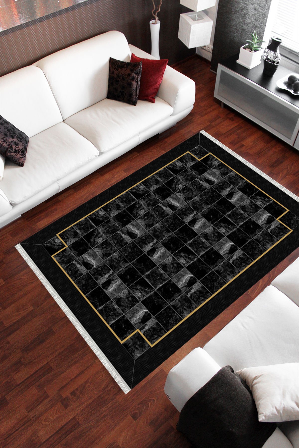 Homier Westa Quality Washable Non-Slip Floor Rug and Floor Mat H-MD-0121A