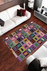 Homier Cotton Quality Washable Non-Slip Floor Rug and Floor Mat H-PW-8008A