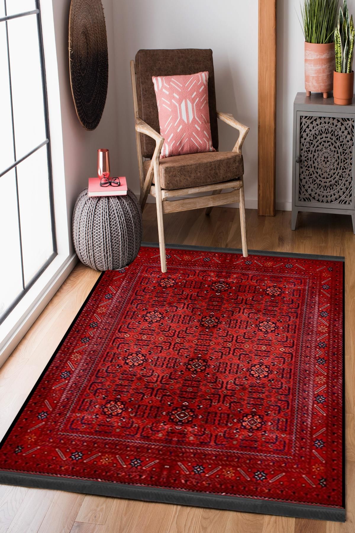 Homier Westa Quality Washable Non-Slip Floor Rug and Floor Mat H-OT-4066A