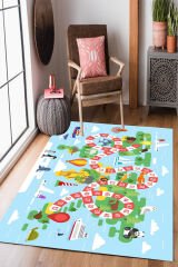 Homier Punto Quality Washable Non-Slip Base Carpet Children's Room H-CK-10196A