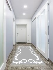 ENBE Economical Washable Non-Slip Floor Runner Entrance Hall Hallway E-MD-0049G