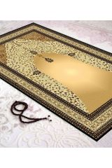 Homier Bamboo Washable Dust-Proof Prayer Rug with Overlock Stitching H-sc-11003a