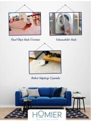 Homier Economical Washable Non-Slip Base Carpet H-MD-0191