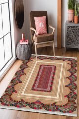 Homier Cotton Quality Washable Non-Slip Floor Rug and Floor Mat H-OT-4154A