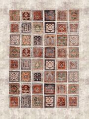 HOMIER Economical Washable Non-Slip Base Bathroom Mat Set Double H-OT-4072A