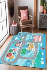 Homier Punto Quality Washable Non-Slip Base Carpet Children's Room H-CK-10197A