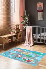 Homier Punto Quality Washable Non-Slip Base Carpet Children's Room H-CK-10197A