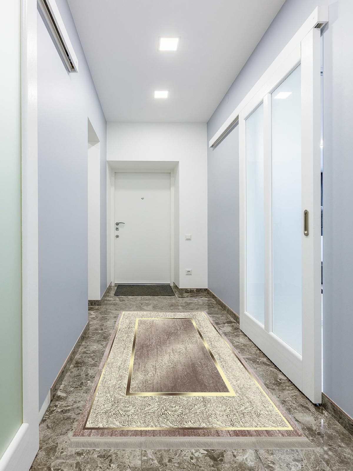 ENBE Economical Washable Non-Slip Floor Runner Entrance Hall Hallway E-MD-0151A