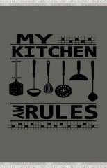 Homier Punto Quality Washable Non-Slip Base Kitchen Carpet and Floor Mat H-MK-9045A