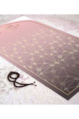 Homier Bamboo Washable Dust-Proof Prayer Rug with Overlock Stitching H-sc-11026a