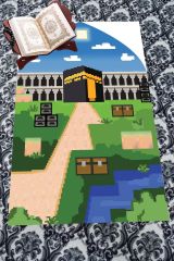 Homier Bamboo Washable Dust-Proof Prayer Rug with Overlock Stitching H-sc-11027a