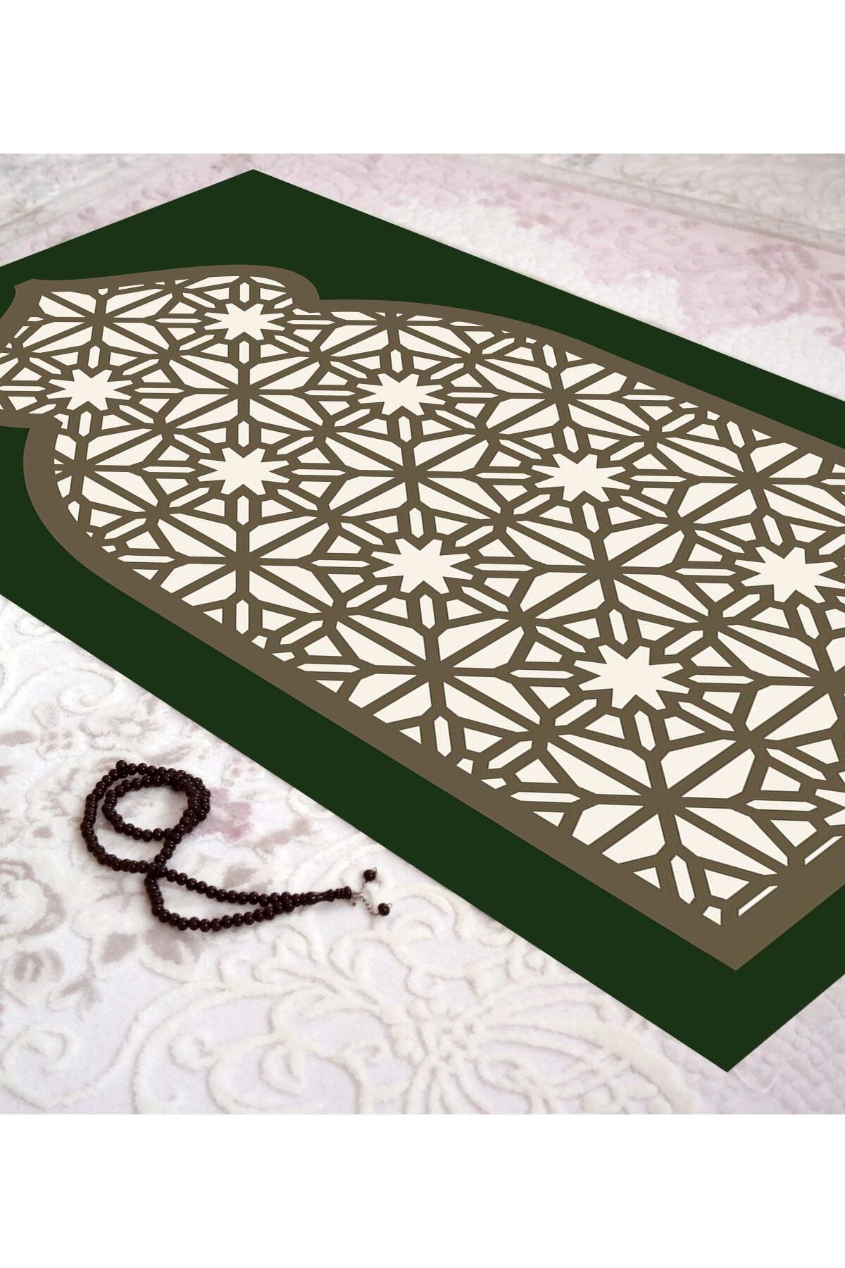 Homier Bamboo Washable Dust-Proof Prayer Rug with Overlock Stitching H-sc-11009b