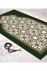 Homier Bamboo Washable Dust-Proof Prayer Rug with Overlock Stitching H-sc-11009b
