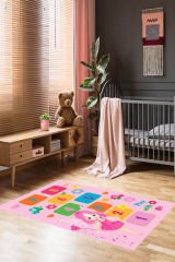 Homier Perlasoft Quality Washable Non-Slip Base Carpet Children's Room H-CK-10148A