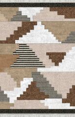 Homier Cotton Quality Washable Non-Slip Floor Rug and Floor Mat H-PW-8096A