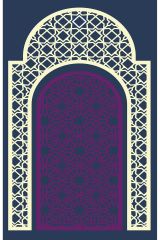 Homier Bamboo Washable Dust-Proof Prayer Rug with Overlock Stitching H-sc-11010a