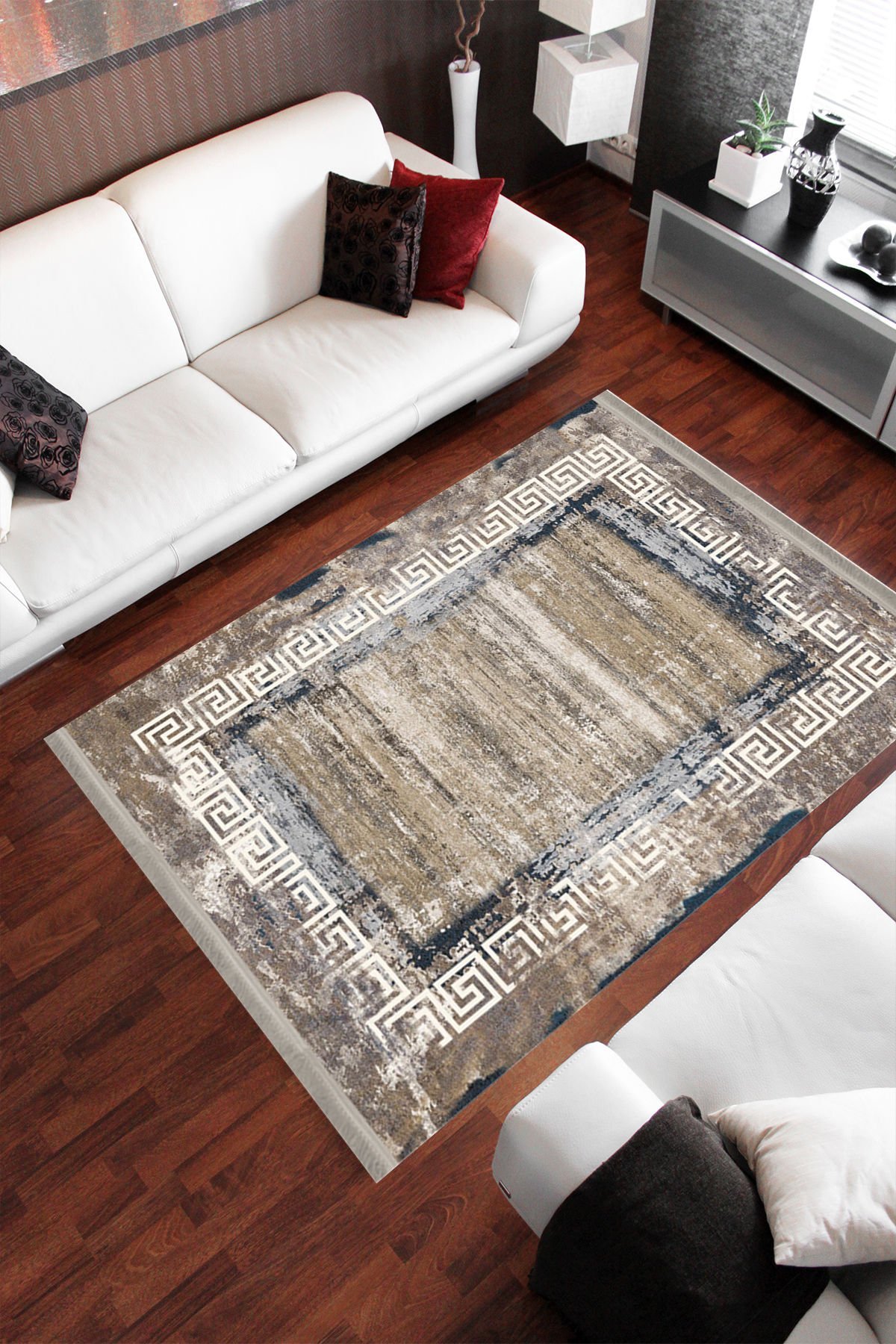 Homier Punto Quality Washable Non-Slip Base Carpet and Runner H-DK-5183A
