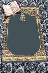 Homier Bamboo Washable Dust-Proof Prayer Rug with Overlock Stitching H-sc-11017a