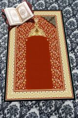 Homier Bamboo Washable Dust-Proof Prayer Rug with Overlock Stitching H-sc-11001a