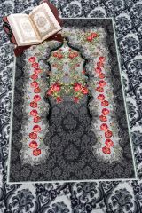 Homier Bamboo Washable Dust-Proof Prayer Rug with Overlock Stitching H-sc-11002a