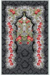 Homier Bamboo Washable Dust-Proof Prayer Rug with Overlock Stitching H-sc-11002a