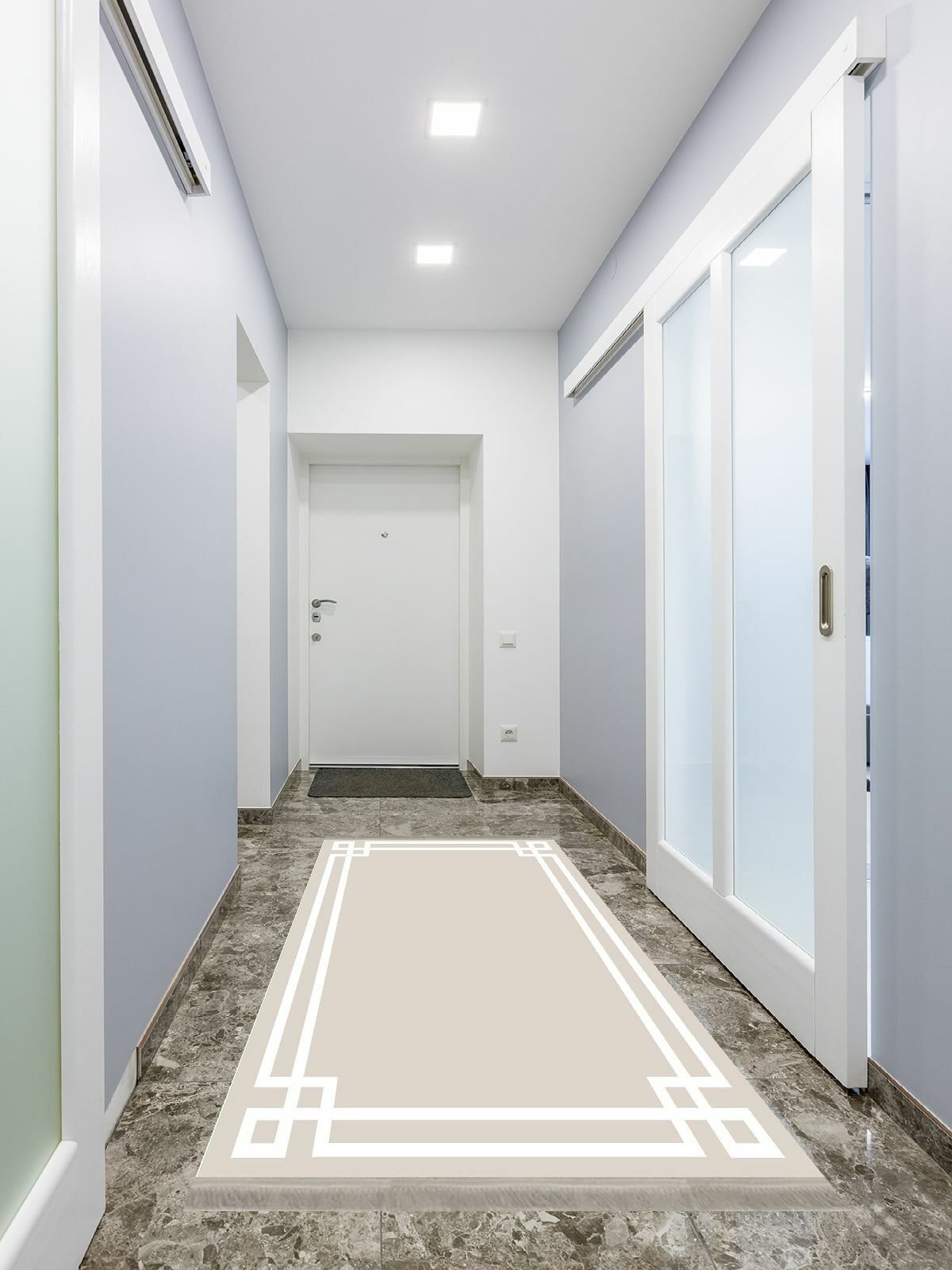 ENBE Economical Washable Non-Slip Floor Runner Entrance Hall Hallway E-MD-0066N