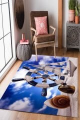 Homier Punto Quality Washable Non-Slip Base Carpet Children's Room H-CK-10047A