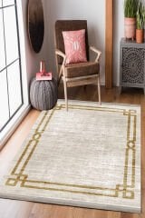 Homier Cotton Kalitesi Yıkanabilir Kaymaz Taban Kilim Ve Yolluk H-MD-0063A