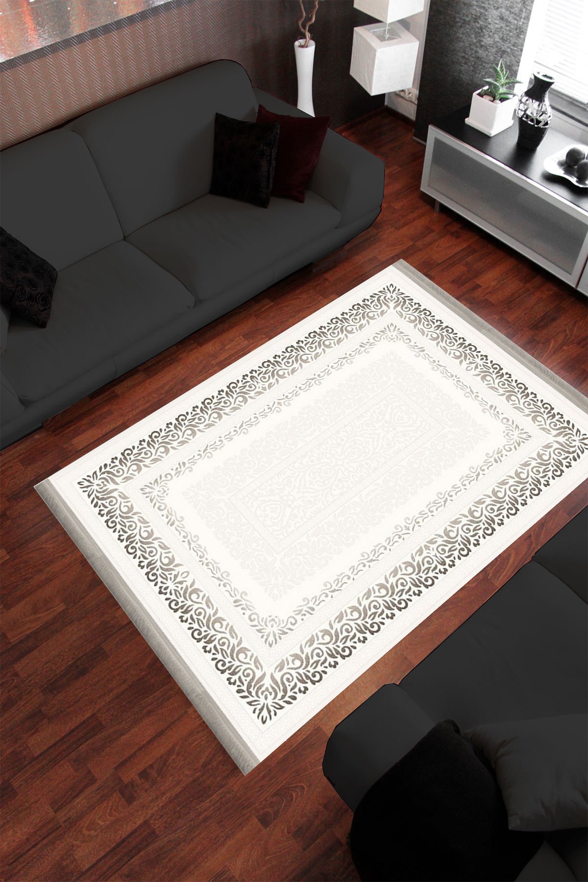 Homier Punto Quality Washable Non-Slip Base Carpet and Runner H-KS-3080A