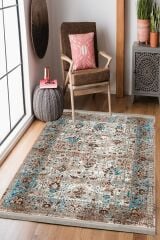 Homier Cotton Kalitesi Yıkanabilir Kaymaz Taban Kilim Ve Yolluk H-OT-4064