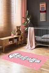 Homier Perlasoft Kalitesi Yıkanabilir Kaymaz Taban Halı Çocuk Odası H-CK-10156A