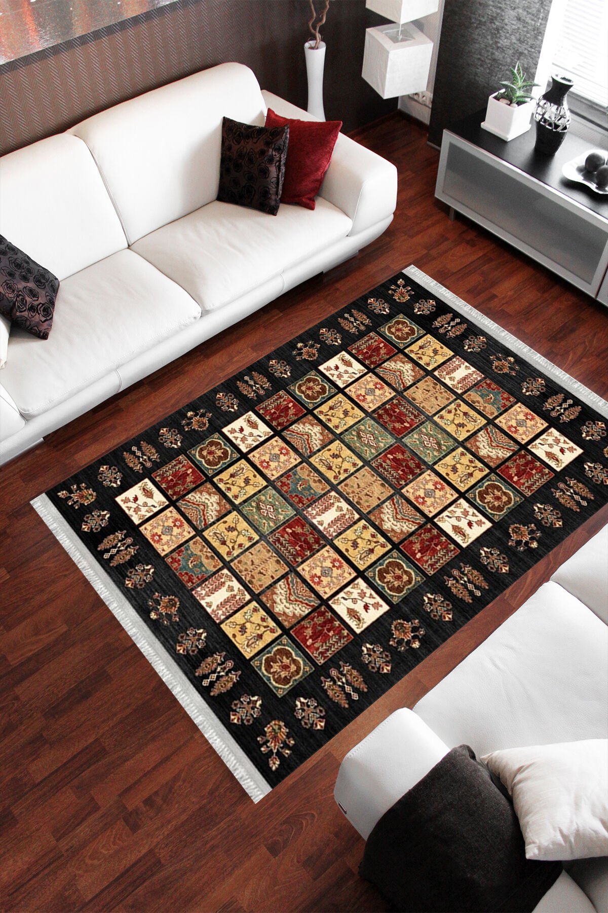 Homier Westa Quality Washable Non-Slip Floor Rug and Floor Mat H-OT-4026A