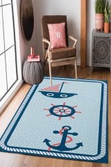 Homier Punto Quality Washable Non-Slip Base Carpet Children's Room H-CK-10049A