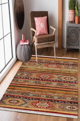 Homier Cotton Kalitesi Yıkanabilir Kaymaz Taban Kilim Ve Yolluk H-OT-4077A
