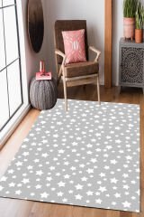 Homier Perlasoft Kalitesi Yıkanabilir Kaymaz Taban Halı Çocuk Odası H-CK-10160A