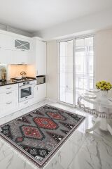 Homier Westa Quality Washable Non-Slip Floor Rug and Floor Mat H-OT-4259