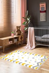 Homier Punto Kalitesi Yıkanabilir Kaymaz Taban Halı Çocuk Odası H-CK-10209A