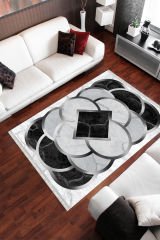 Homier Cotton Kalitesi Yıkanabilir Kaymaz Taban Kilim Ve Yolluk H-MD-0093A
