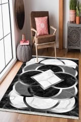 Homier Cotton Kalitesi Yıkanabilir Kaymaz Taban Kilim Ve Yolluk H-MD-0093A