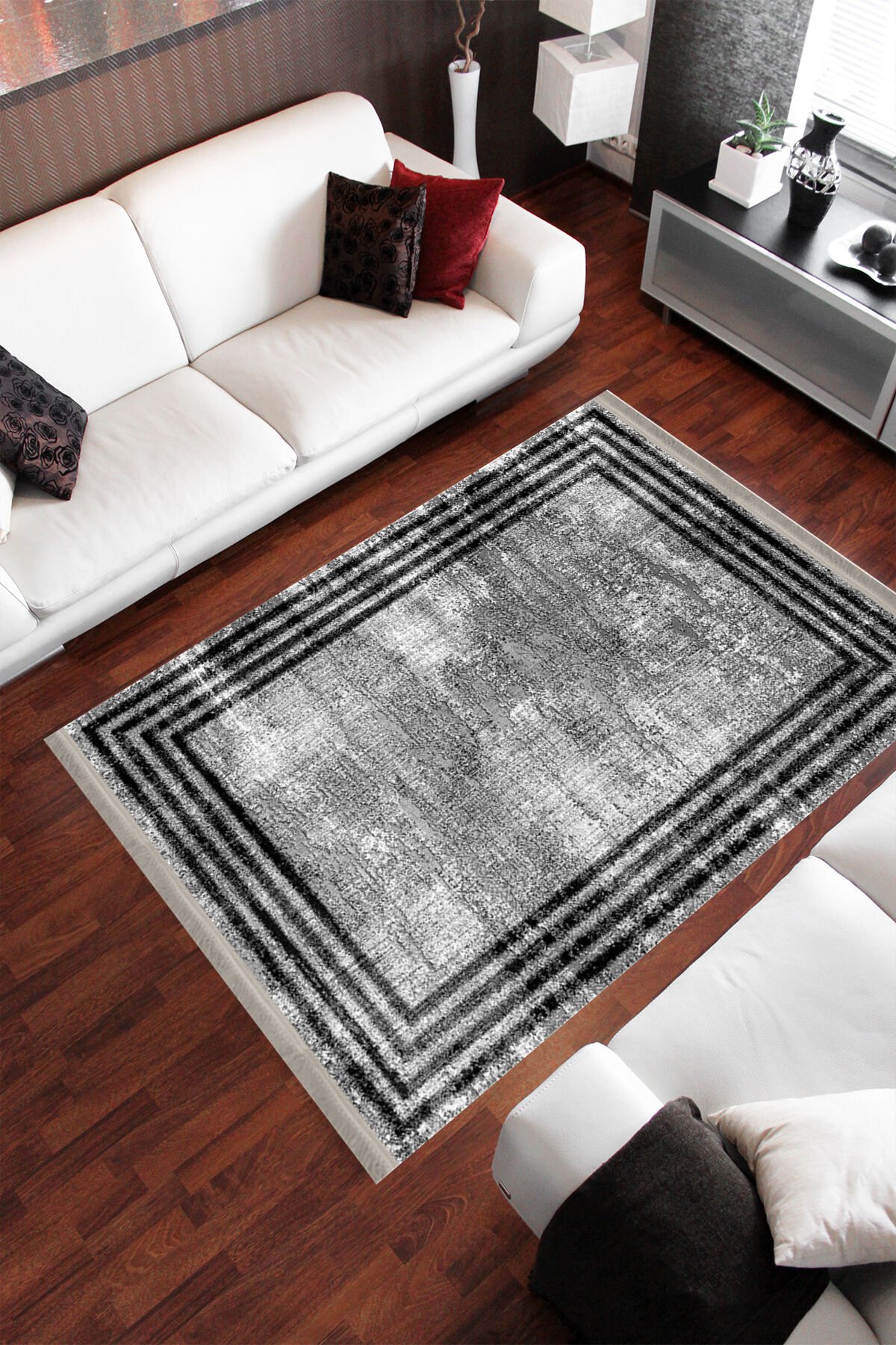 Homier Punto Quality Washable Non-Slip Base Carpet and Runner H-DK-5171A