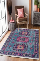 Homier Westa Quality Washable Non-Slip Floor Rug and Floor Mat H-OT-4137B
