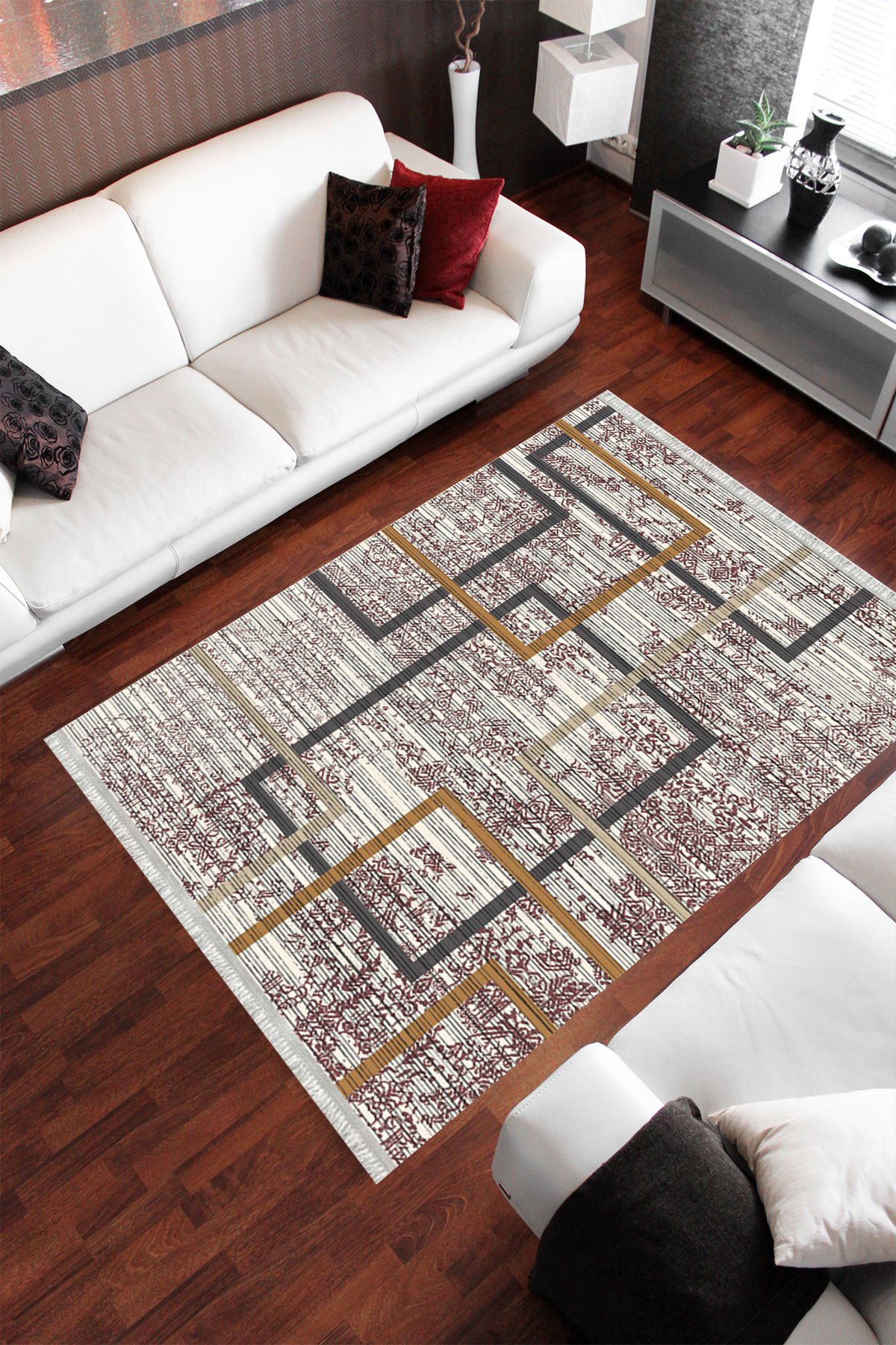 Homier Cotton Quality Washable Non-Slip Floor Rug and Floor Mat H-MD-0047E
