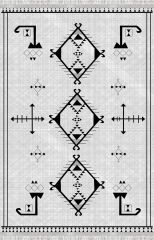 Homier Cotton Quality Washable Non-Slip Floor Rug and Floor Mat H-OT-4121B