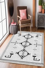 Homier Cotton Quality Washable Non-Slip Floor Rug and Floor Mat H-OT-4121B