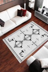 Homier Cotton Quality Washable Non-Slip Floor Rug and Floor Mat H-OT-4121B