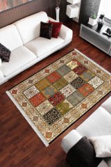 Homier Cotton Kalitesi Yıkanabilir Kaymaz Taban Kilim Ve Yolluk H-OT-4005F