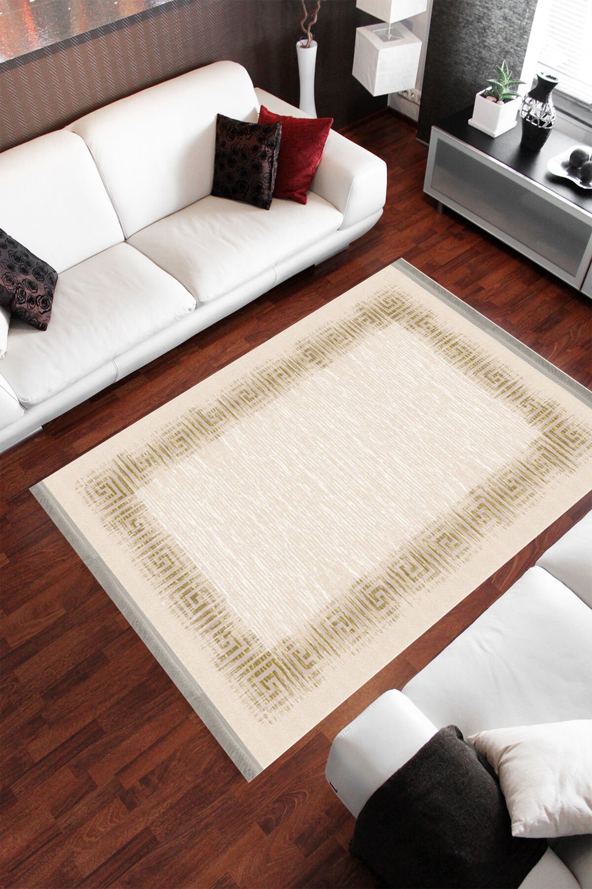 Homier Punto Quality Washable Non-Slip Base Carpet and Runner H-MD-0055A