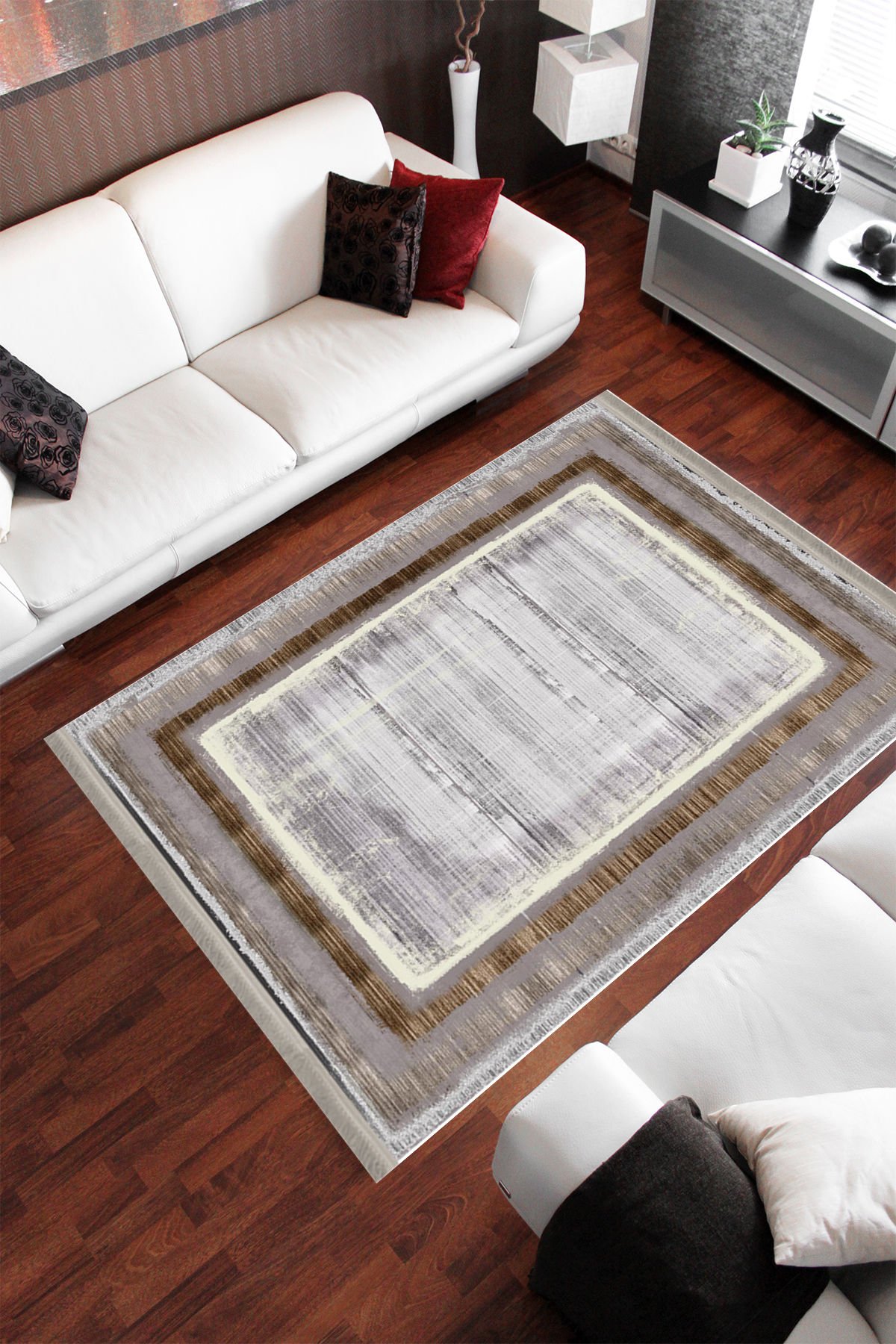 Homier Punto Quality Washable Non-Slip Base Carpet and Runner H-DK-5191A