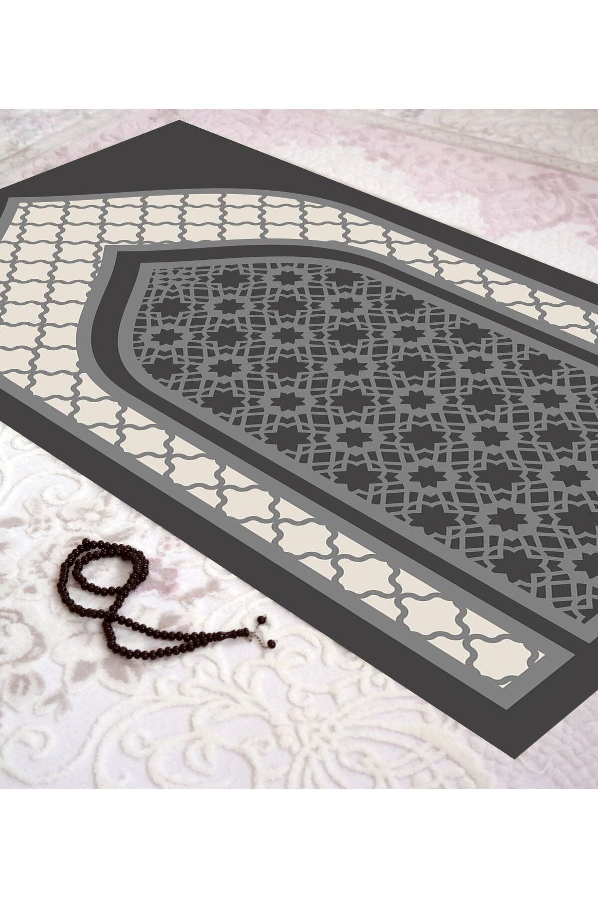 Homier Bamboo Washable Dust-Proof Prayer Rug with Overlock Stitching H-sc-11011d